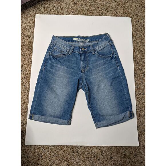 Old Navy Sweetheart Denim Board Shorts 0 - Picture 9 of 9